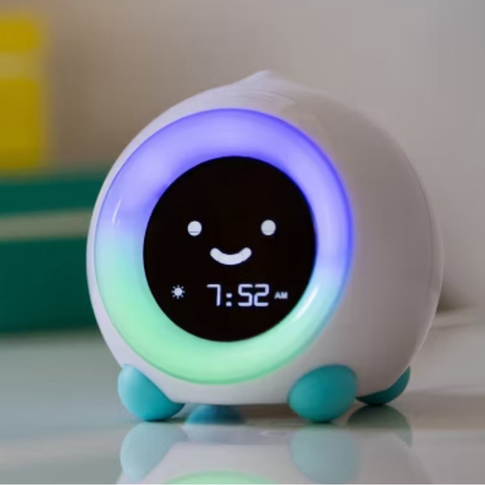 New In Box Mella Children Sleep Trainer, Night Light, and Sound Machine